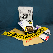 Load image into Gallery viewer, Calling Card - Immersive Murder Mystery Escape Game