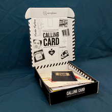 Load image into Gallery viewer, Calling Card - Immersive Murder Mystery Escape Game