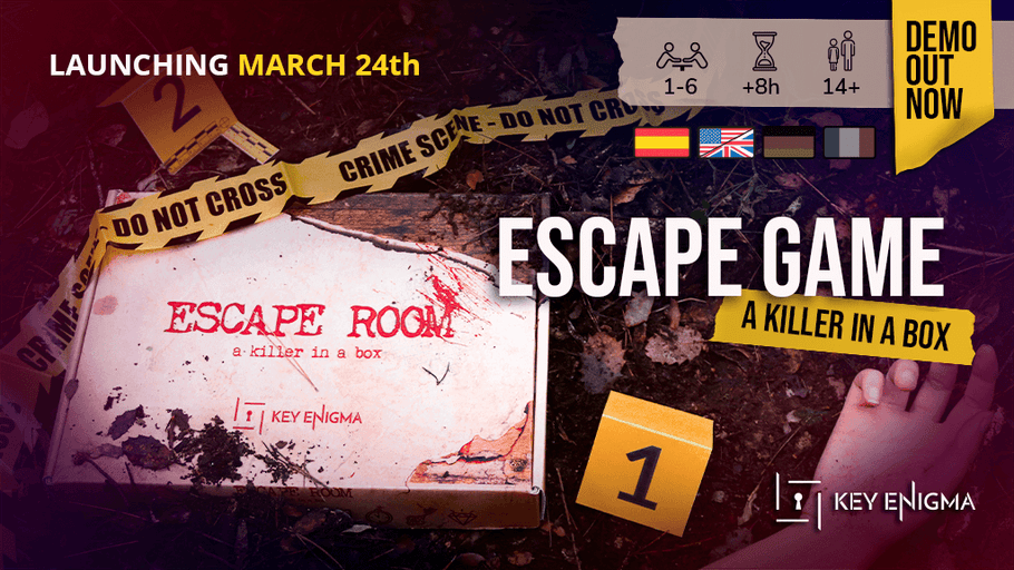 New Crime Escape Room in a box on Kickstarter