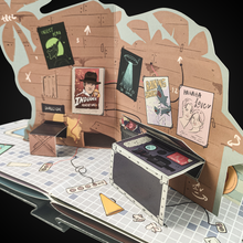 Cargar imagen en el visor de la galería, Pack - Imperfect Crimes: Pop-Up Escape Book &amp; ToyLand: Pop-Up Escape Game
