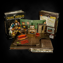 Load image into Gallery viewer, Crime Unfolds: Pop-Up Escape Book 3D
