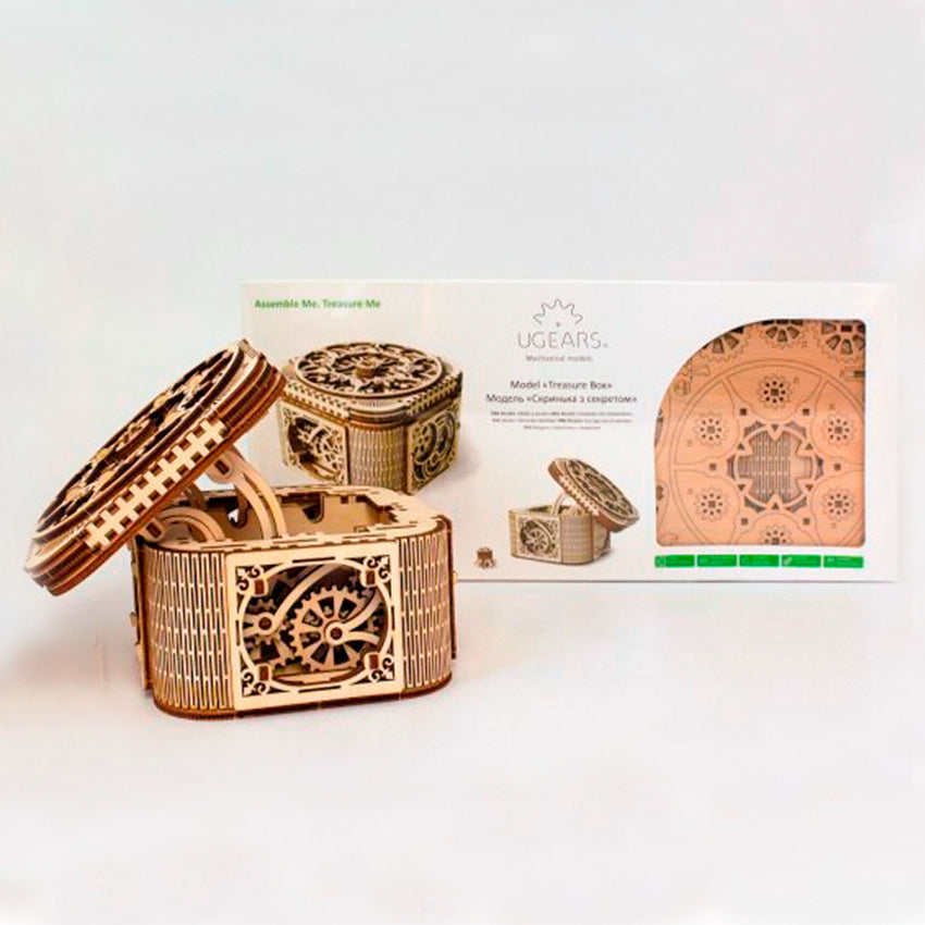 Treasure Puzzle Box – Key Enigma